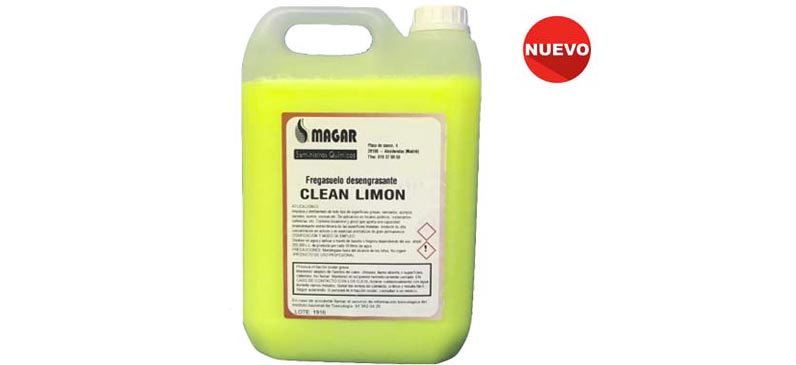 Detergente Clean Lemmon