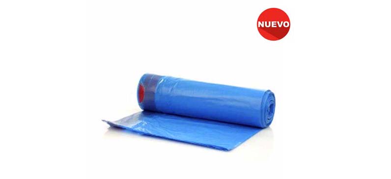 Bolsa Pequeña 55×55 Azul Autocierre (Galga 60)