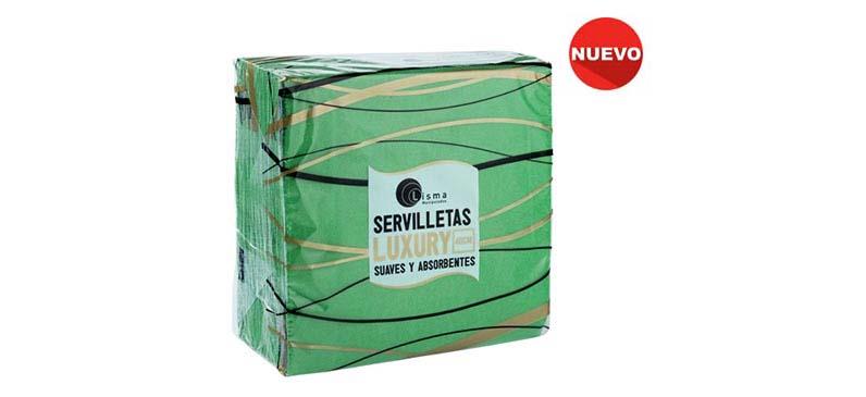 Servilleta 40×40(Verde/Amarilla/Marron)